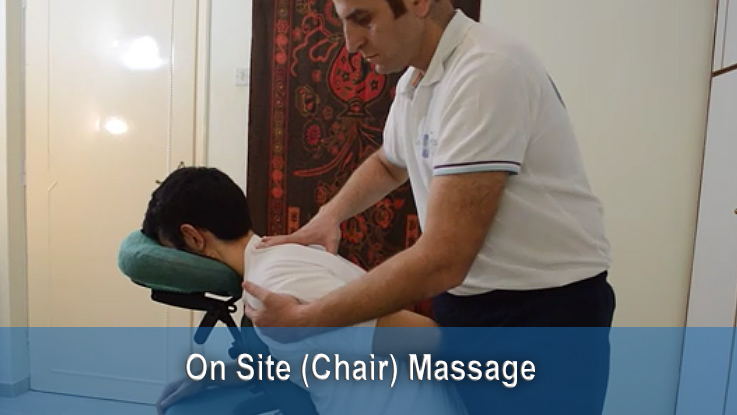 on site chair massage